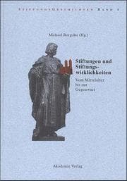 Cover von Stiftungen und Stiftungswirklichkeiten