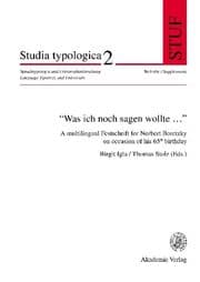 Cover von 'Was ich noch sagen wollte...'