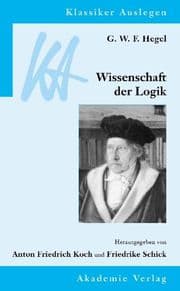Cover von G W F Hegel: Wissenschaft der Logik