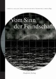 Cover von Vom Sinn der Feindschaft