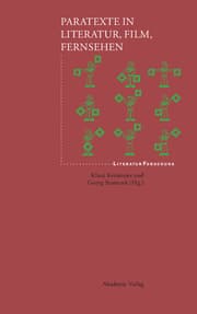 Cover von Paratexte in Literatur, Film, Fersehen
