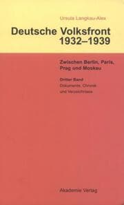 Cover von Dokumente, Chronik und Verzeichnisse