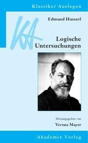 Cover von Edmund Husserl: Logische Untersuchungen