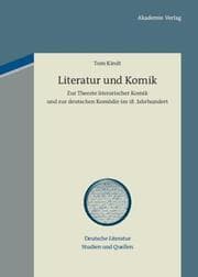 Cover von Literatur und Komik