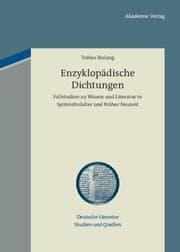 Cover von Enzyklopädische Dichtungen