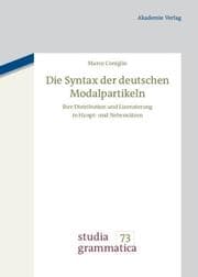 Cover von Die Syntax der deutschen Modalpartikeln