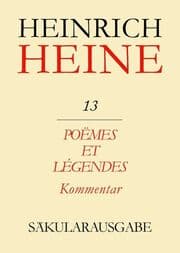 Cover von Poëmes et Légendes. Kommentar