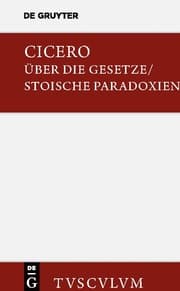 Cover von Über die Gesetze/Stoische Paradoxien