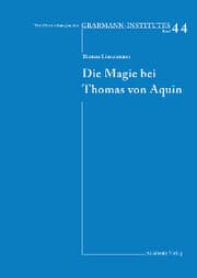 Cover von Die Magie bei Thomas von Aquin