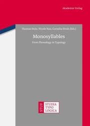 Cover von Monosyllables