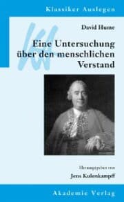 Cover von David Hume: Eine Untersuchung über den menschlichen Verstand