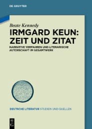 Cover von Irmgard Keun - Zeit und Zitat