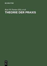 Cover von Theorie der Praxis
