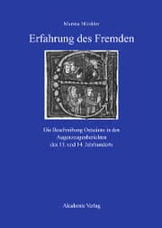 Cover von Erfahrung des Fremden