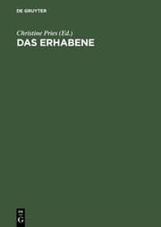 Cover von Das Erhabene