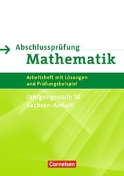 Cover von Abschlussprüfung Mathematik - Sekundarstufe I, Sachsen-Anhalt