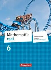 Cover von Mathematik real - Differenzierende Ausgabe Nordrhein-Westfalen - 6. Schuljahr