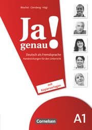 Cover von Ja genau! - Deutsch als Fremdsprache