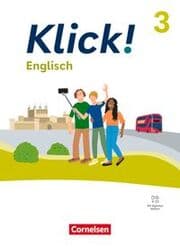 Cover von Klick! - Fächerübergreifendes Lehrwerk für Lernende mit Förderbedarf - Englisch - Ausgabe ab 2023 - Band 3: 7. Schuljahr