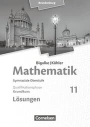 Cover von Bigalke/Köhler: Mathematik - Brandenburg - Ausgabe 2019 - 11. Schuljahr