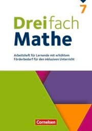 Cover von Dreifach Mathe - Zu allen Ausgaben - 7. Schuljahr