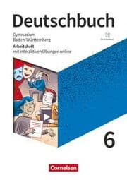 Cover von Deutschbuch Gymnasium - Baden-Württemberg - Ausgabe 2025 - 6. Schuljahr