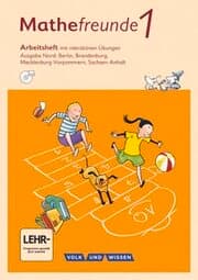 Cover von Mathefreunde - Ausgabe Nord 2015 - 1. Schuljahr