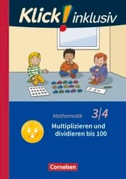 Cover von Klick! inklusiv - Mathematik, Grundschule / Förderschule - Themenhefte für Lernende mit Förderbedarf - 3./4. Schuljahr