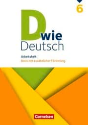 Cover von D wie Deutsch - Zu allen Ausgaben - ab 2018 - 6. Schuljahr
