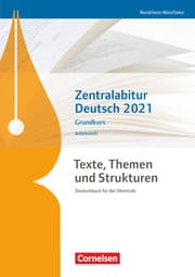Cover von Texte, Themen und Strukturen - Deutschbuch für die Oberstufe - Nordrhein-Westfalen