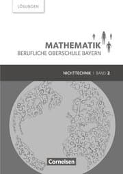 Cover von Mathematik - Berufliche Oberschule Bayern - Nichttechnik - Band 2 (FOS/BOS 12)