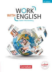 Cover von Work with English - 5th edition - Baden-Württemberg - A2-B1+