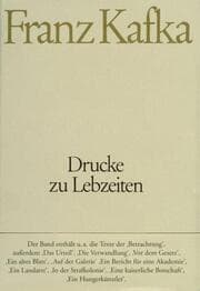 Cover von Drucke zu Lebzeiten