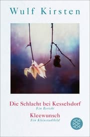 Cover von Die Schlacht bei Kesselsdorf. Ein Bericht / Kleewunsch. Ein Kleinstadtbild