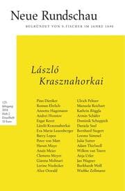 Cover von Neue Rundschau 2014/2