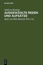 Cover von Ausgewählte Reden und Aufsätze