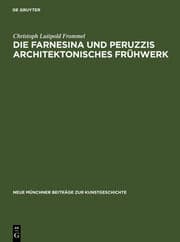 Cover von Die Farnesina und Peruzzis architektonisches Frühwerk