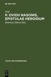 Cover von P.Ovidii Nasonis, Epistulae Heroidum