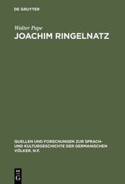 Cover von Joachim Ringelnatz
