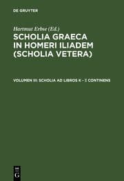 Cover von Scholia ad libros K-Z continens