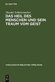 Cover von Das Heil des Menschen und sein Traum vom Geist