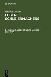Cover von 1803-1807