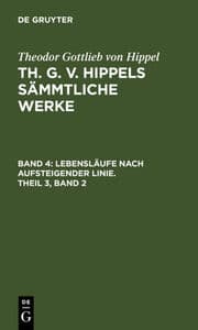Cover von Lebensläufe nach aufsteigender Linie, Theil 3, Band 2