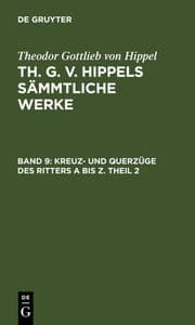 Cover von Kreuz- und Querzüge des Ritters A bis Z.Theil 2