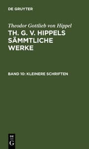 Cover von Kleinere Schriften