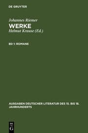 Cover von Romane