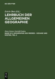 Cover von Geographie des Meeres - Ozeane und Küsten, Teil 2