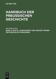 Cover von Das 19. Jahrhundert und Große Themen der Geschichte Preußens