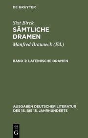 Cover von Lateinische Dramen