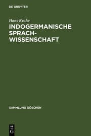 Cover von Indogermanische Sprachwissenschaft